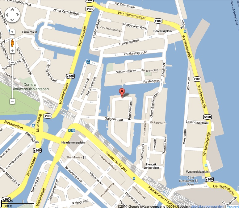 kaart Prinseneiland 14e