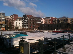IJs op de Realengracht 13 maart 2013